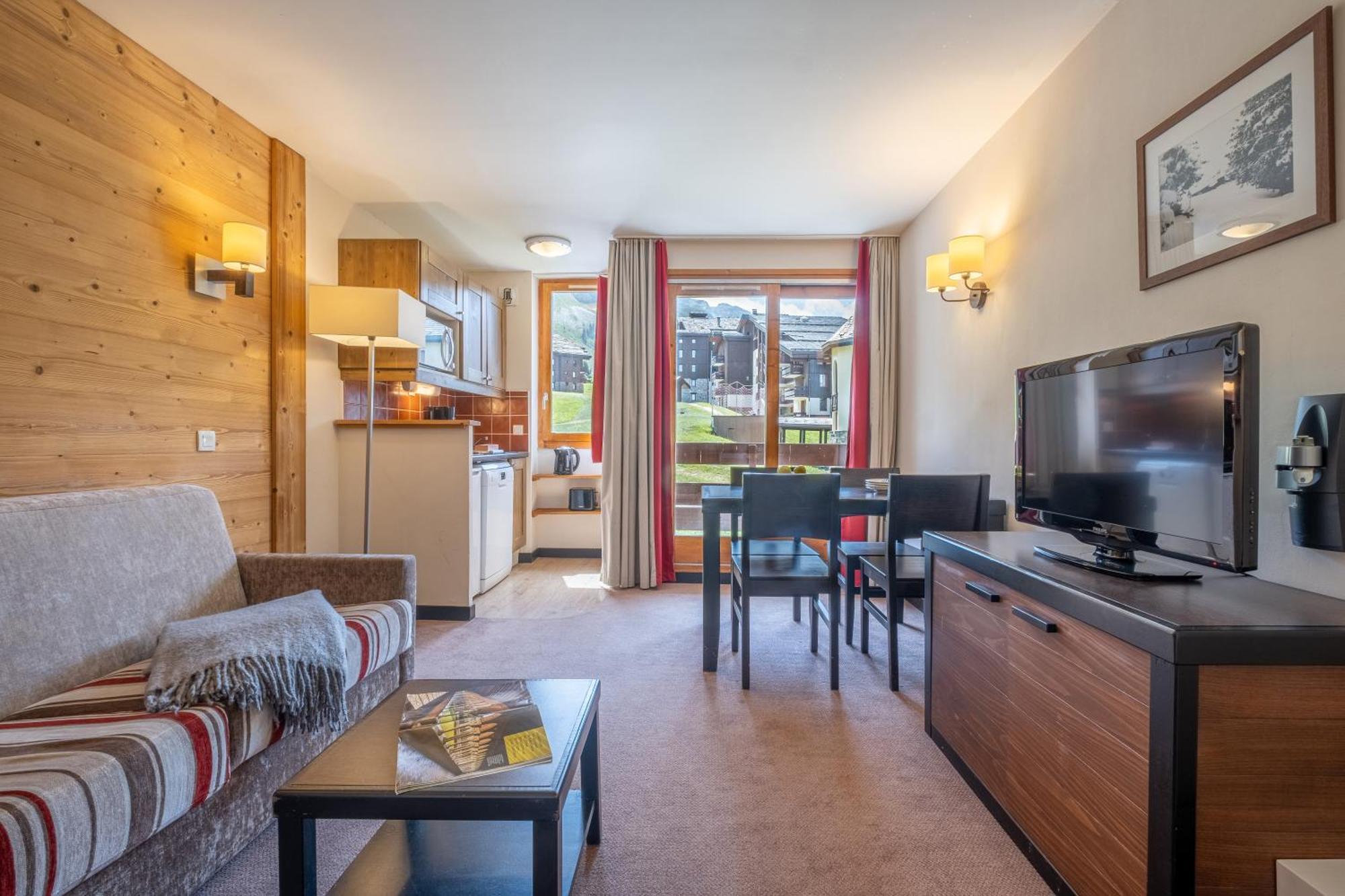 Résidence Pierre&Vacances Le Quartz La Plagne Exterior foto