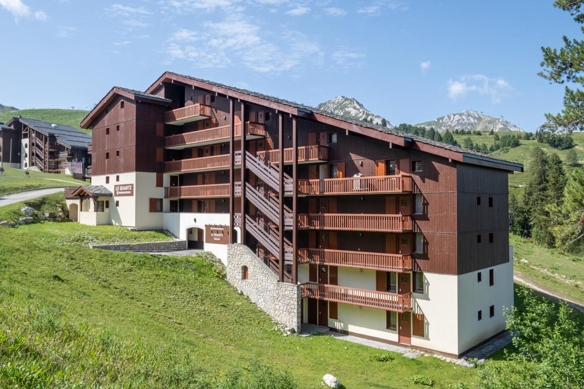 Résidence Pierre&Vacances Le Quartz La Plagne Exterior foto
