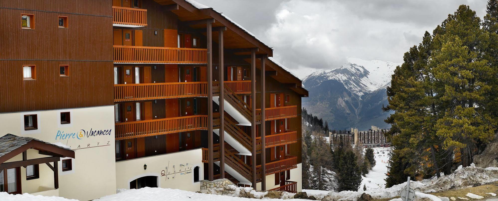 Résidence Pierre&Vacances Le Quartz La Plagne Exterior foto