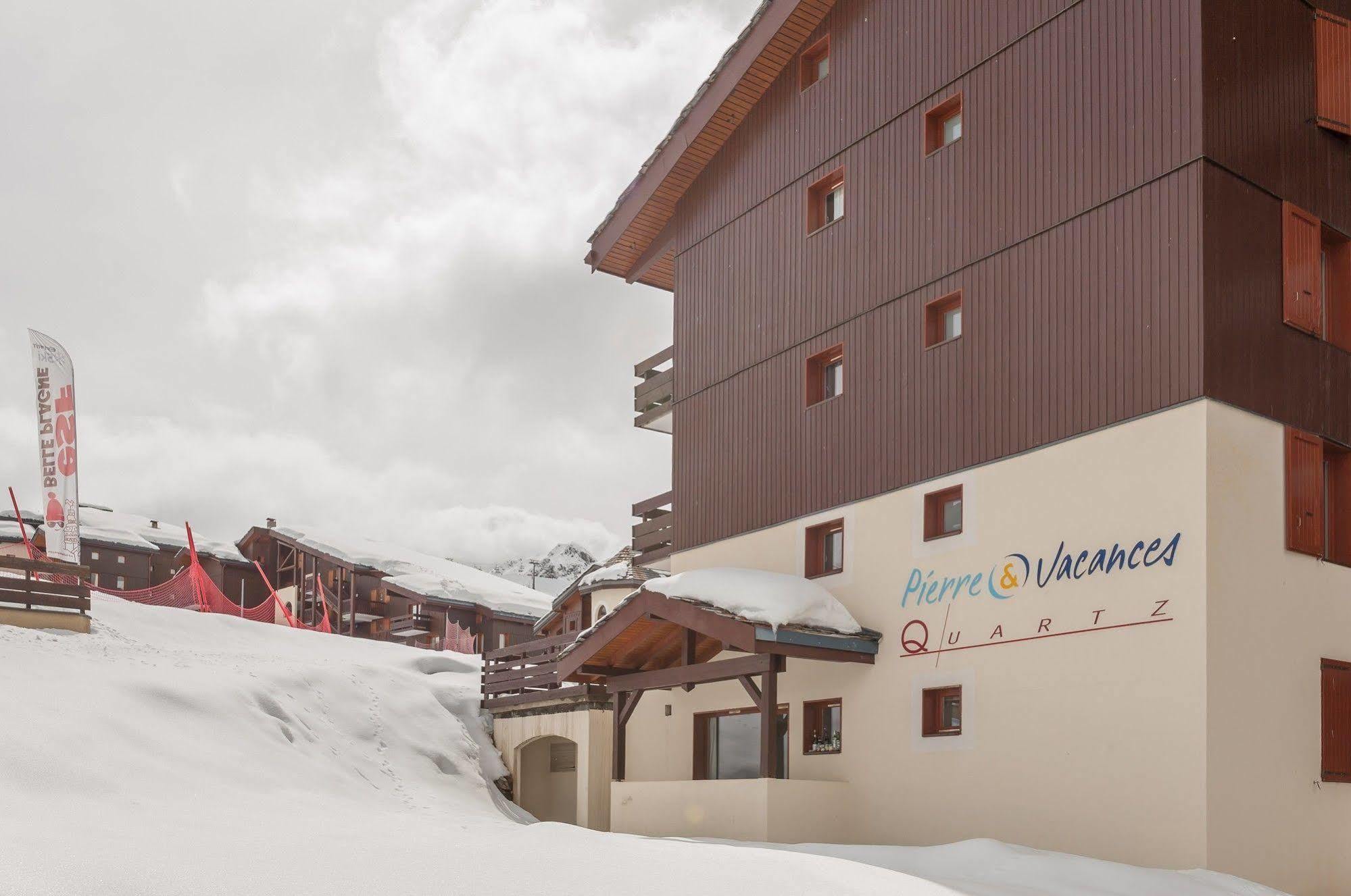 Résidence Pierre&Vacances Le Quartz La Plagne Exterior foto